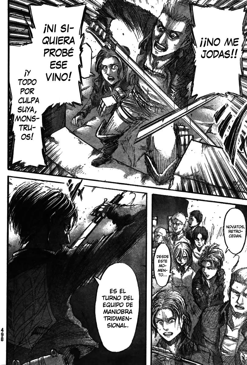 Read Shingeki no Kyojin es Manga Online