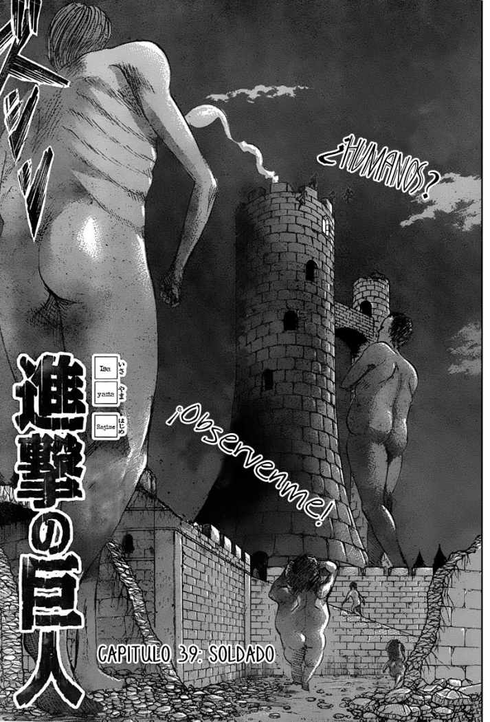 Read Shingeki no Kyojin es Manga Online
