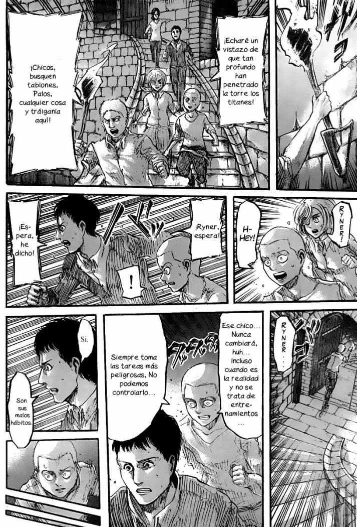 Read Shingeki no Kyojin es Manga Online
