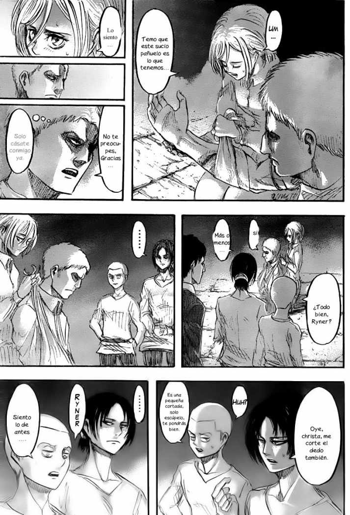 Read Shingeki no Kyojin es Manga Online