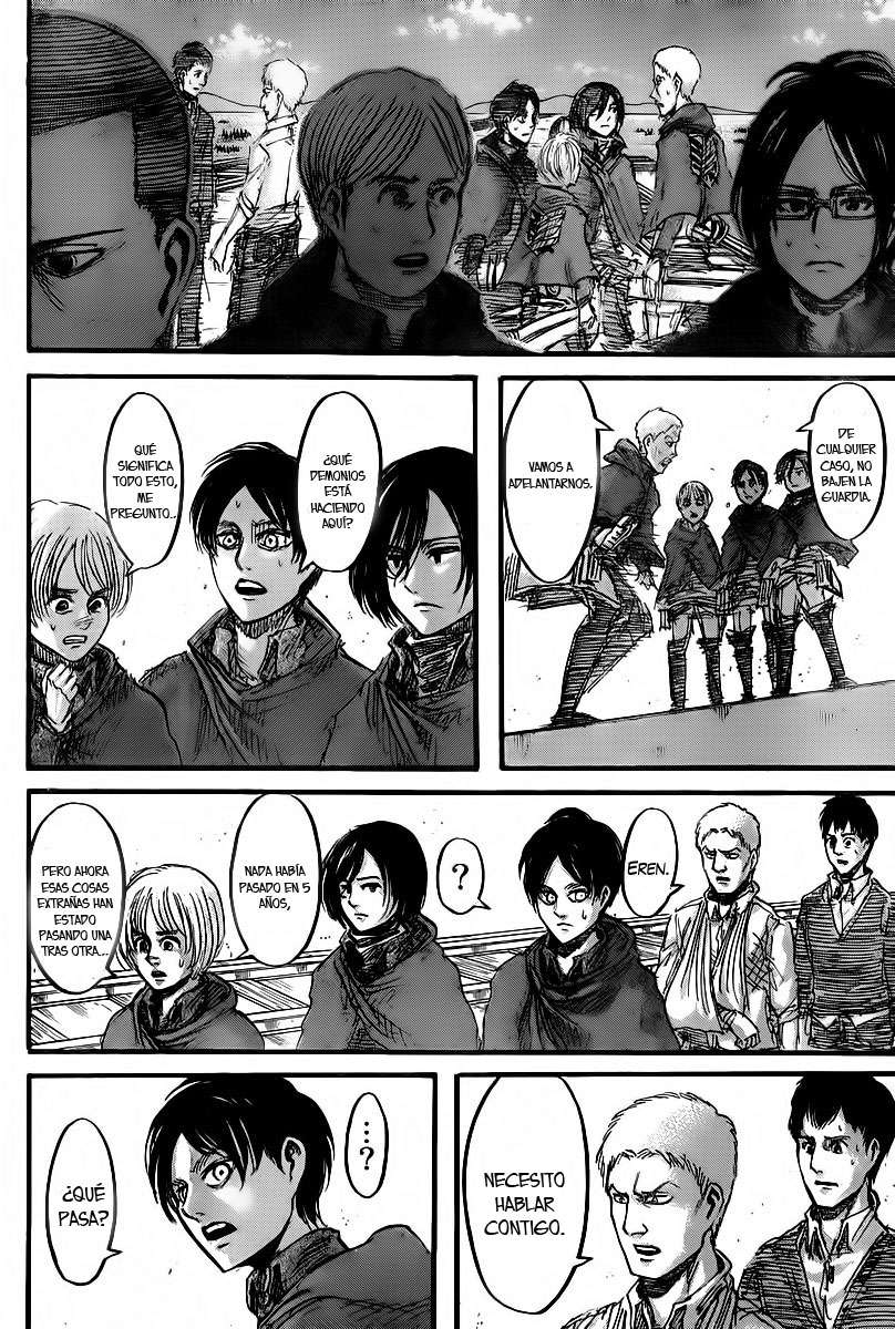 Read Shingeki no Kyojin es Manga Online