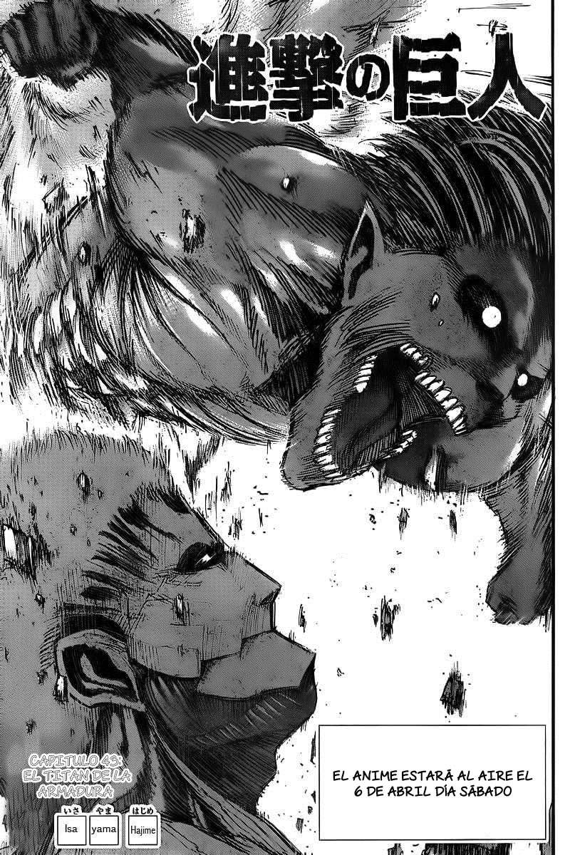 Read Shingeki no Kyojin es Manga Online