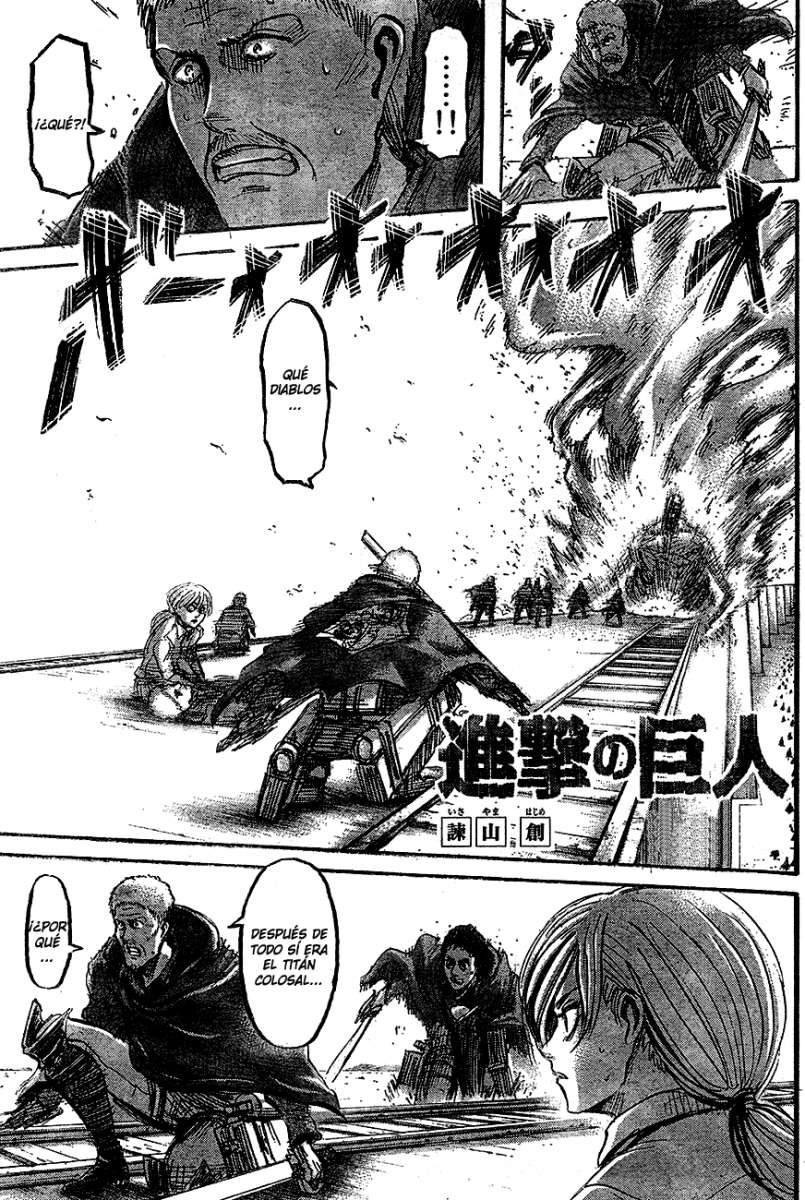 Read Shingeki no Kyojin es Manga Online