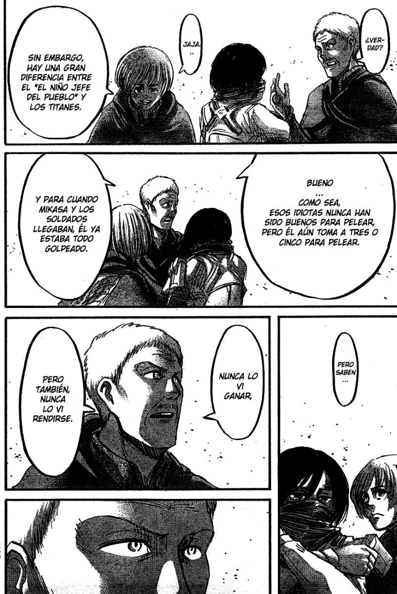 Read Shingeki no Kyojin es Manga Online