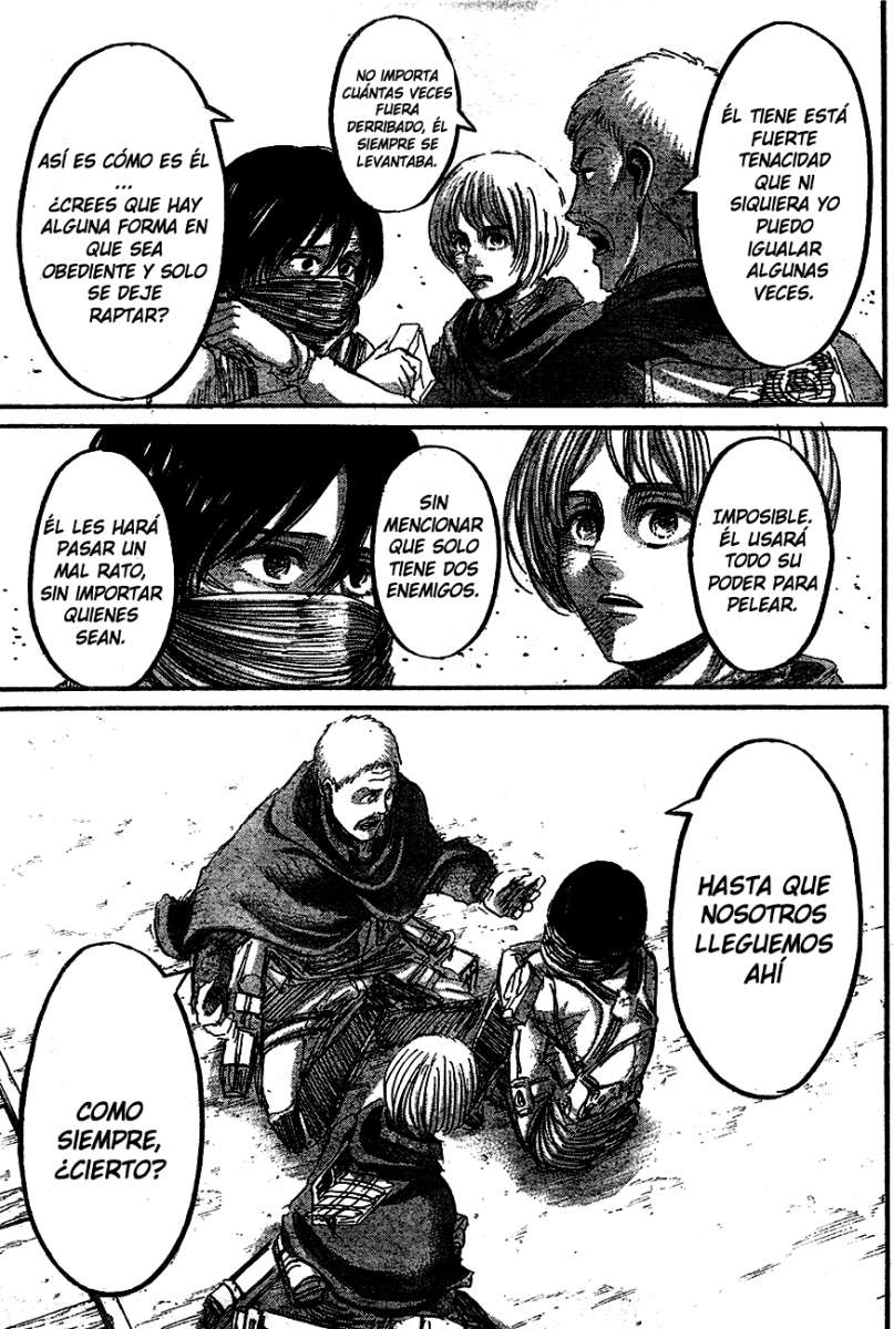 Read Shingeki no Kyojin es Manga Online