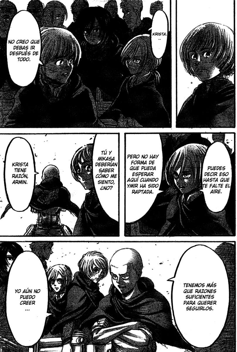 Read Shingeki no Kyojin es Manga Online