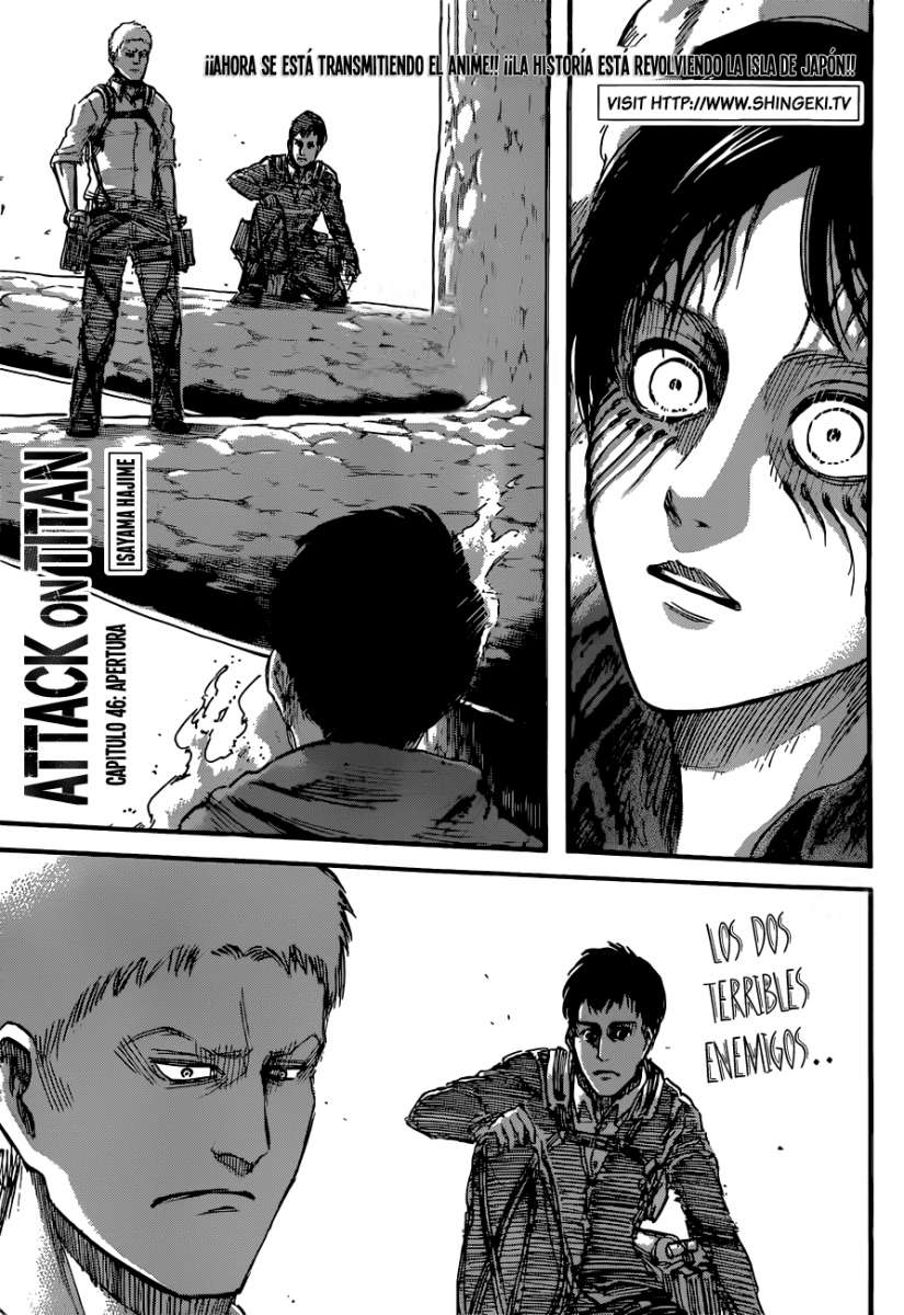 Read Shingeki no Kyojin es Manga Online