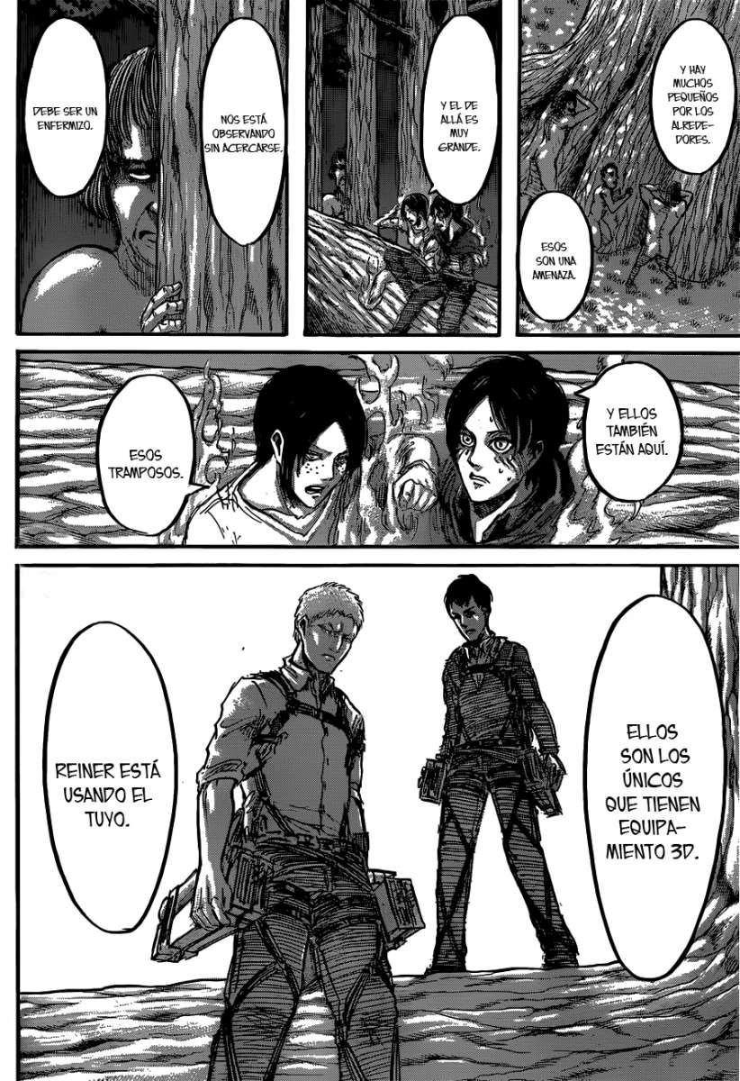 Read Shingeki no Kyojin es Manga Online