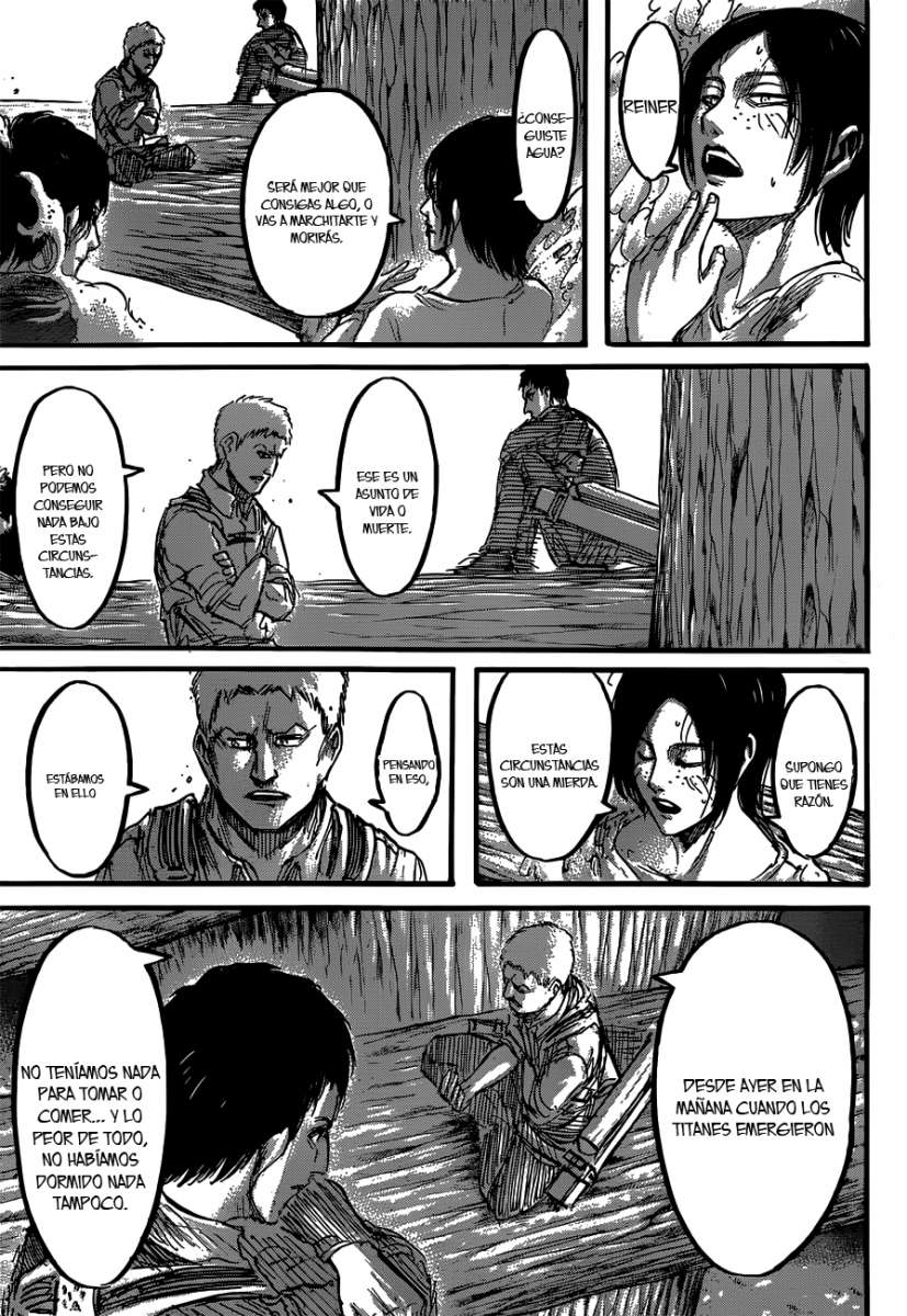 Read Shingeki no Kyojin es Manga Online