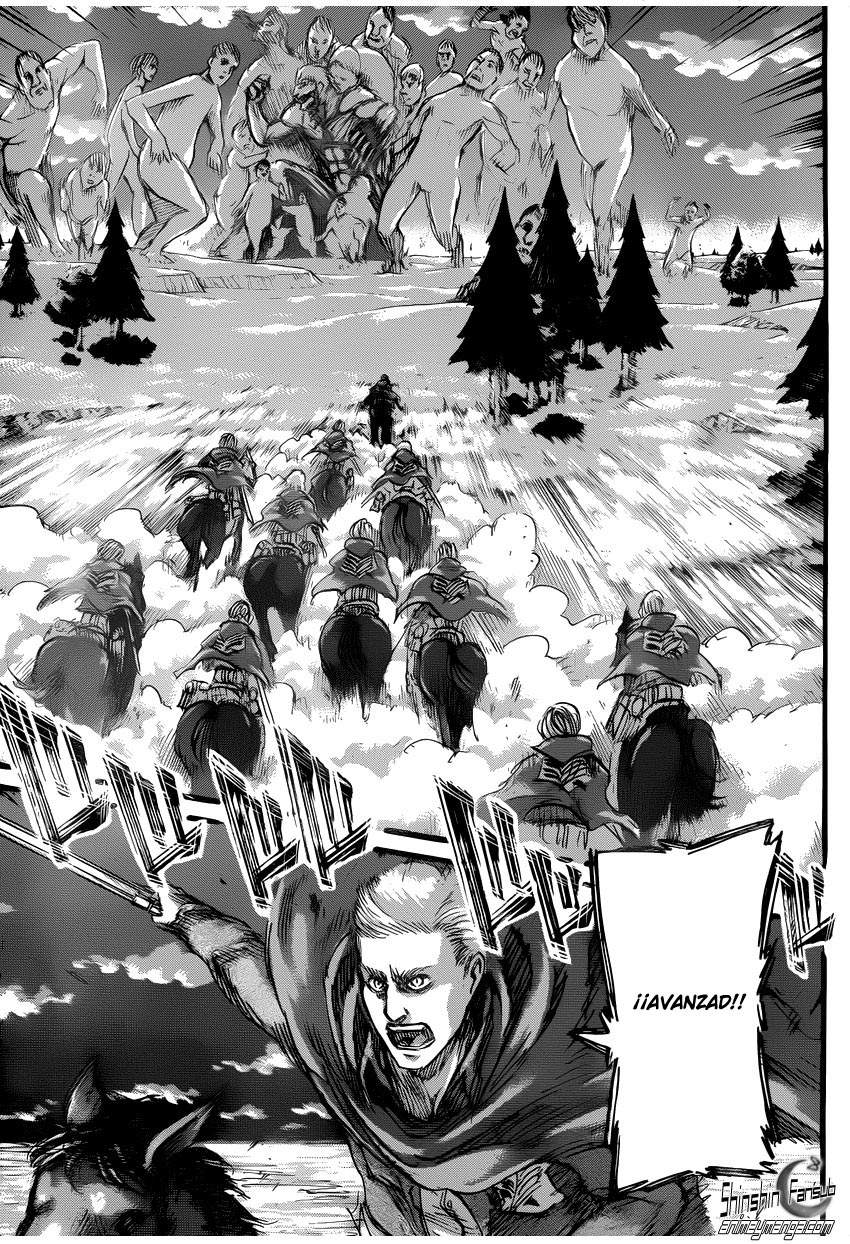 Read Shingeki no Kyojin es Manga Online