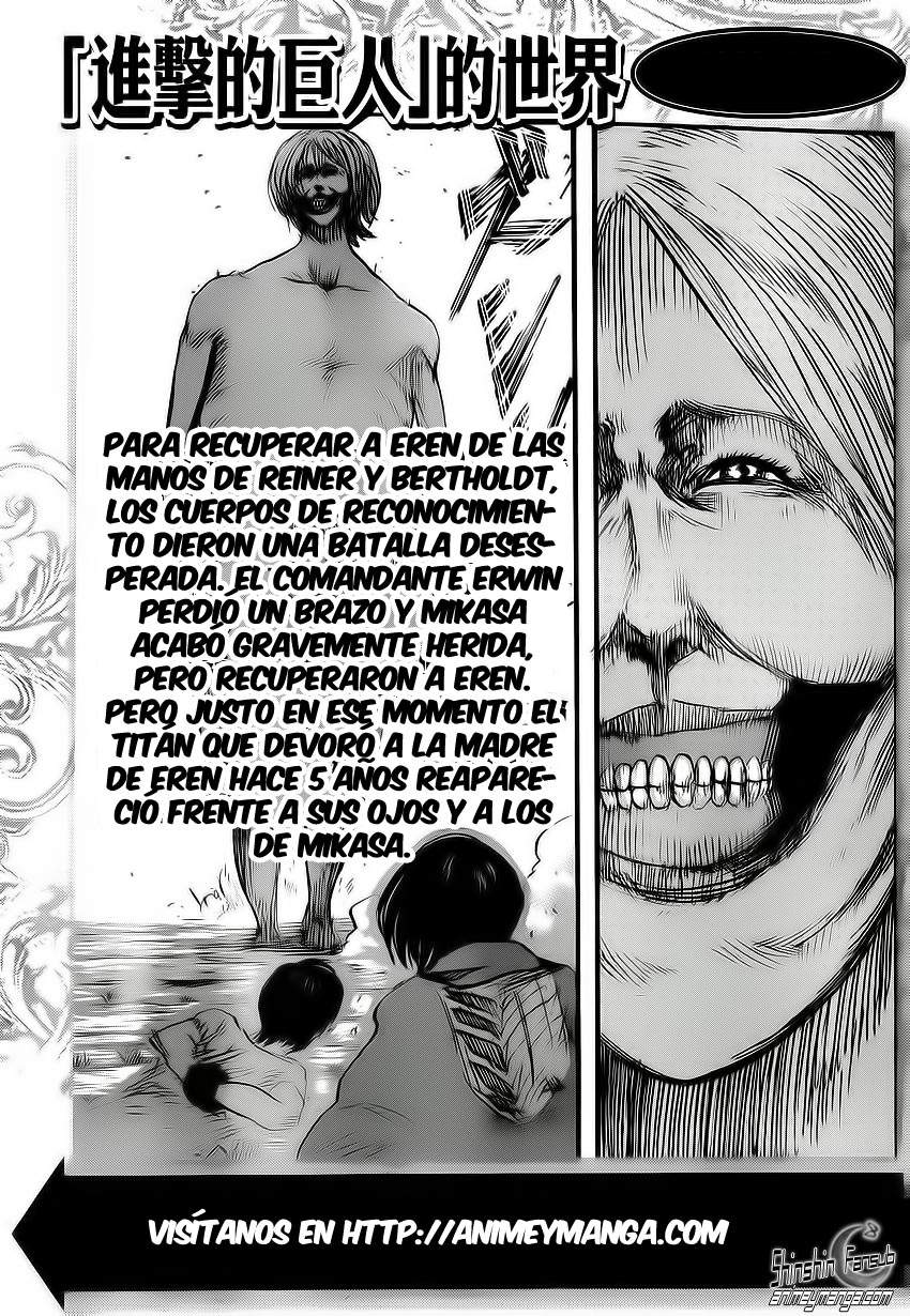 Read Shingeki no Kyojin es Manga Online