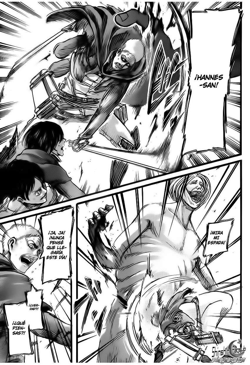 Read Shingeki no Kyojin es Manga Online