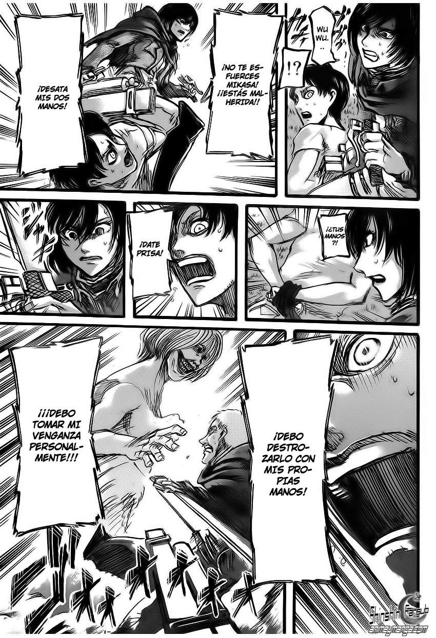 Read Shingeki no Kyojin es Manga Online