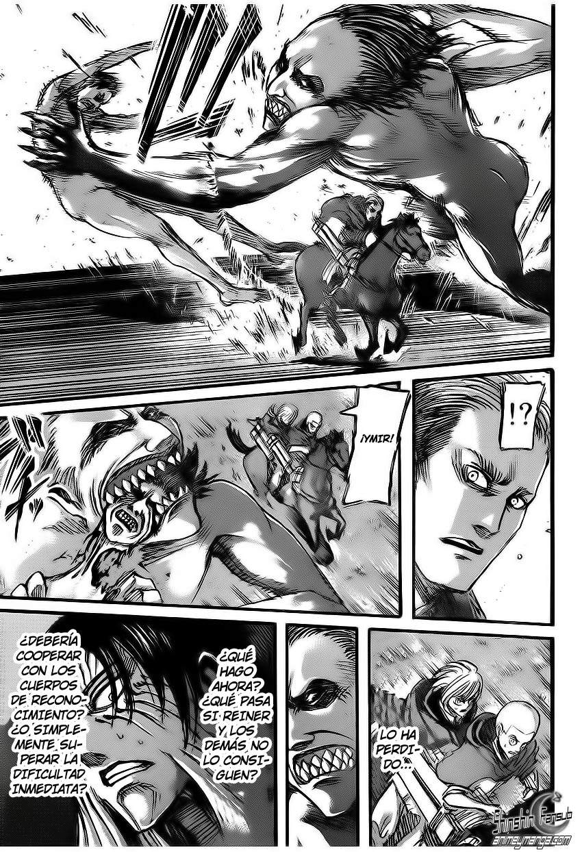 Read Shingeki no Kyojin es Manga Online