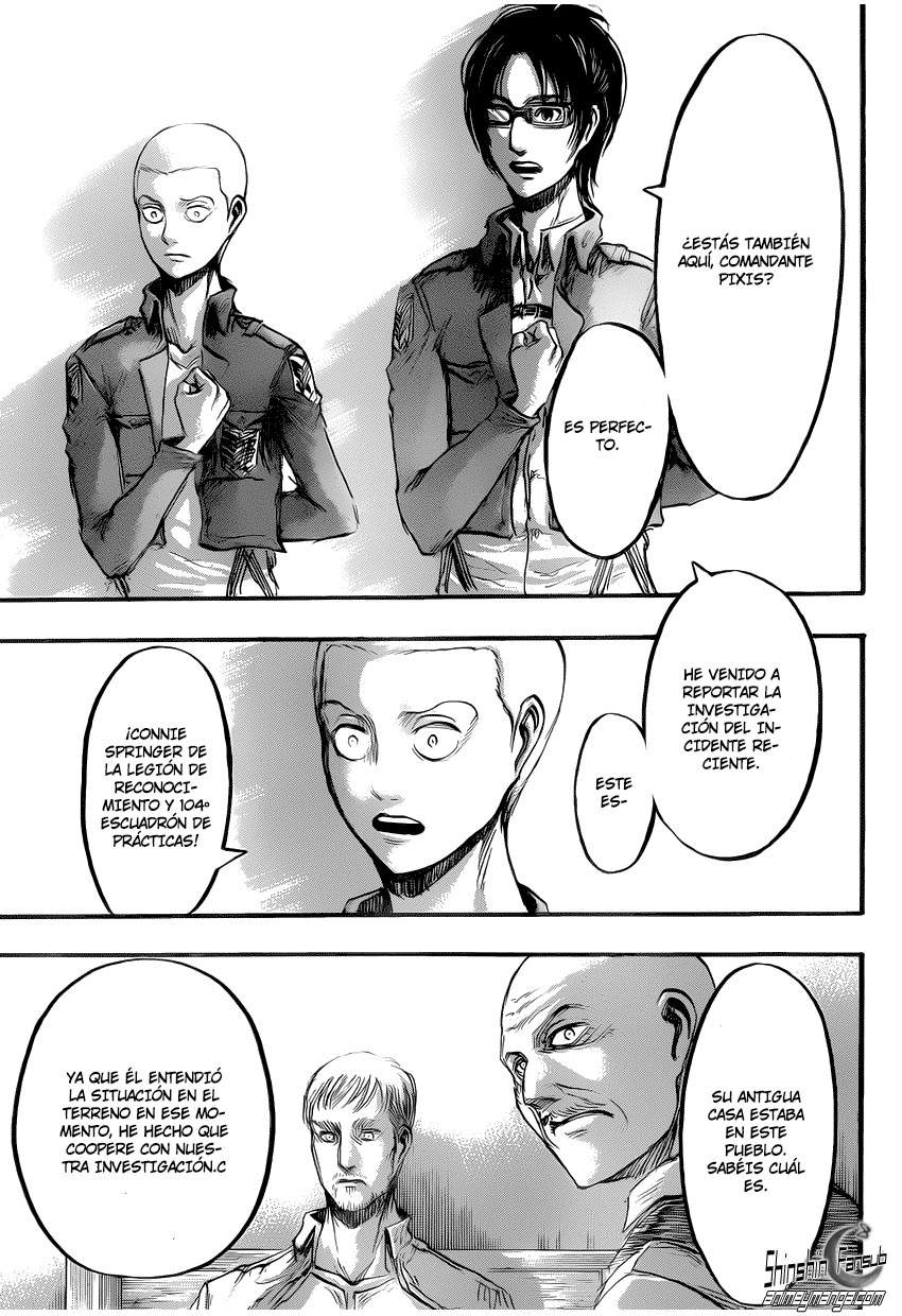 Read Shingeki no Kyojin es Manga Online