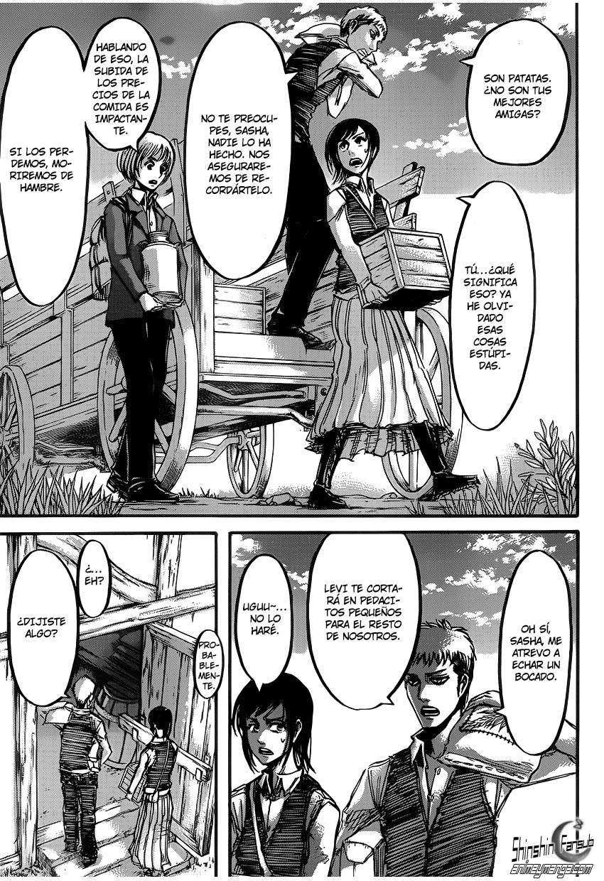 Read Shingeki no Kyojin es Manga Online