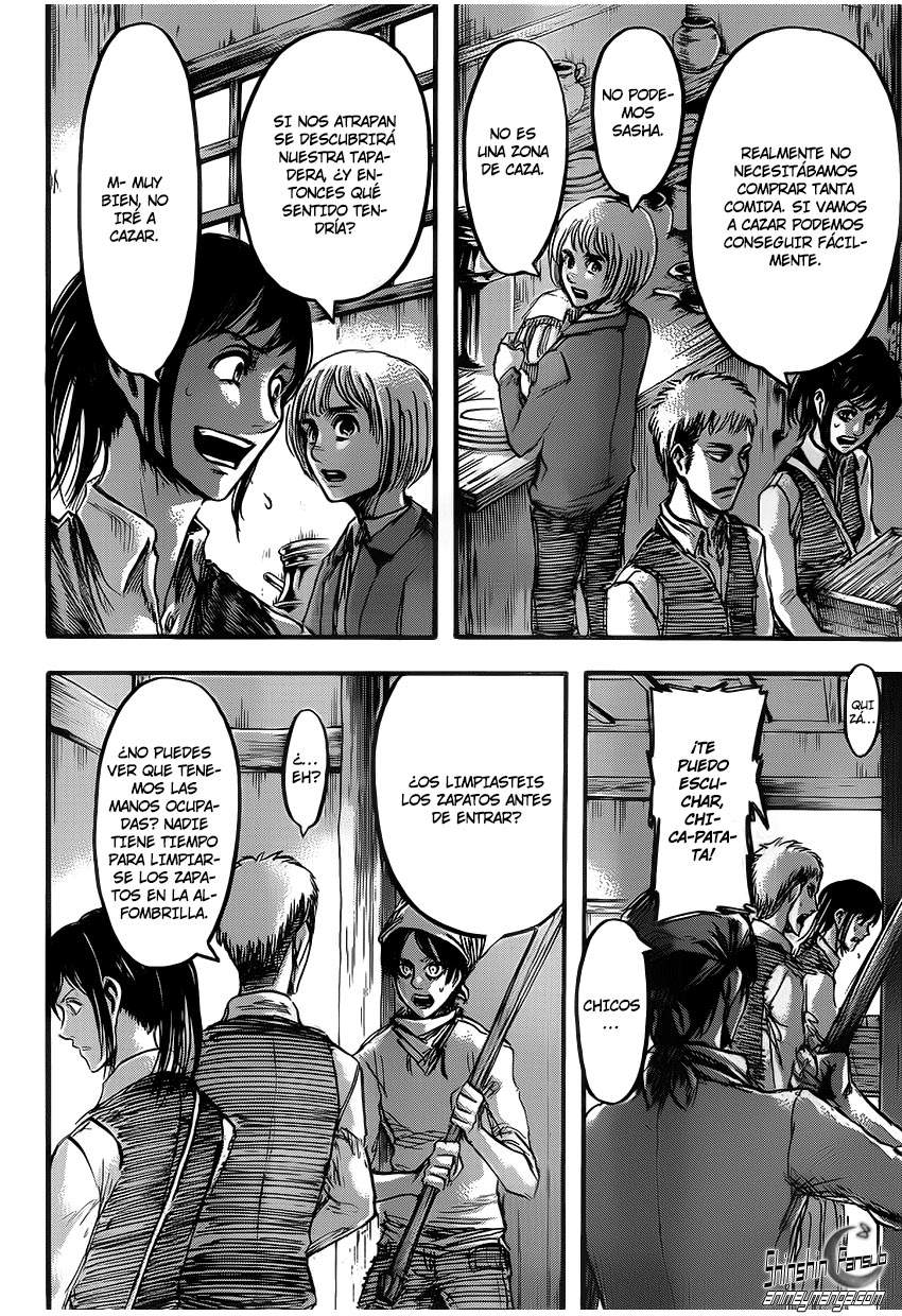 Read Shingeki no Kyojin es Manga Online
