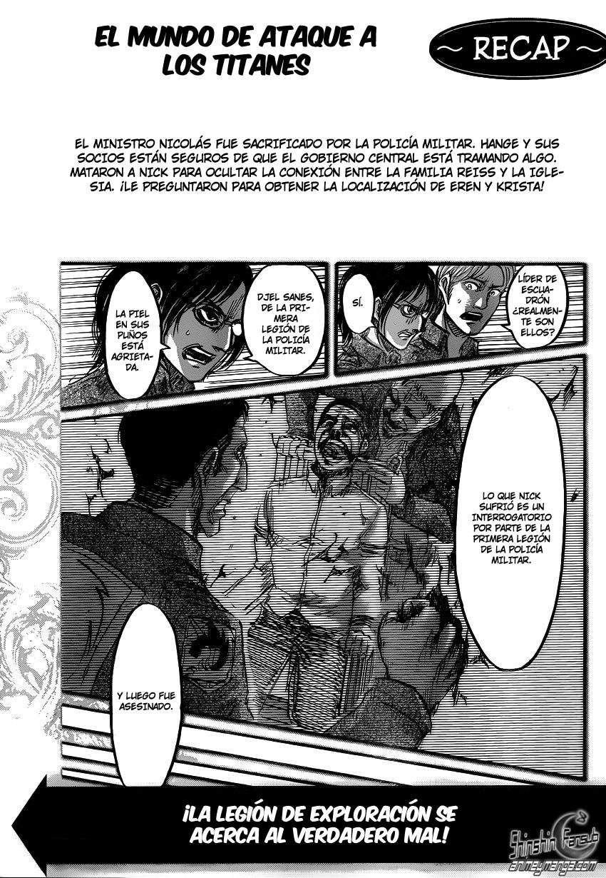 Read Shingeki no Kyojin es Manga Online
