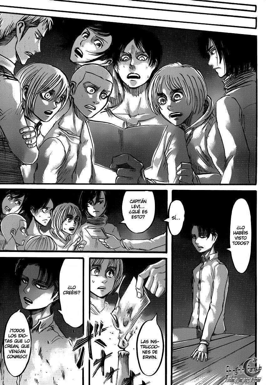 Read Shingeki no Kyojin es Manga Online