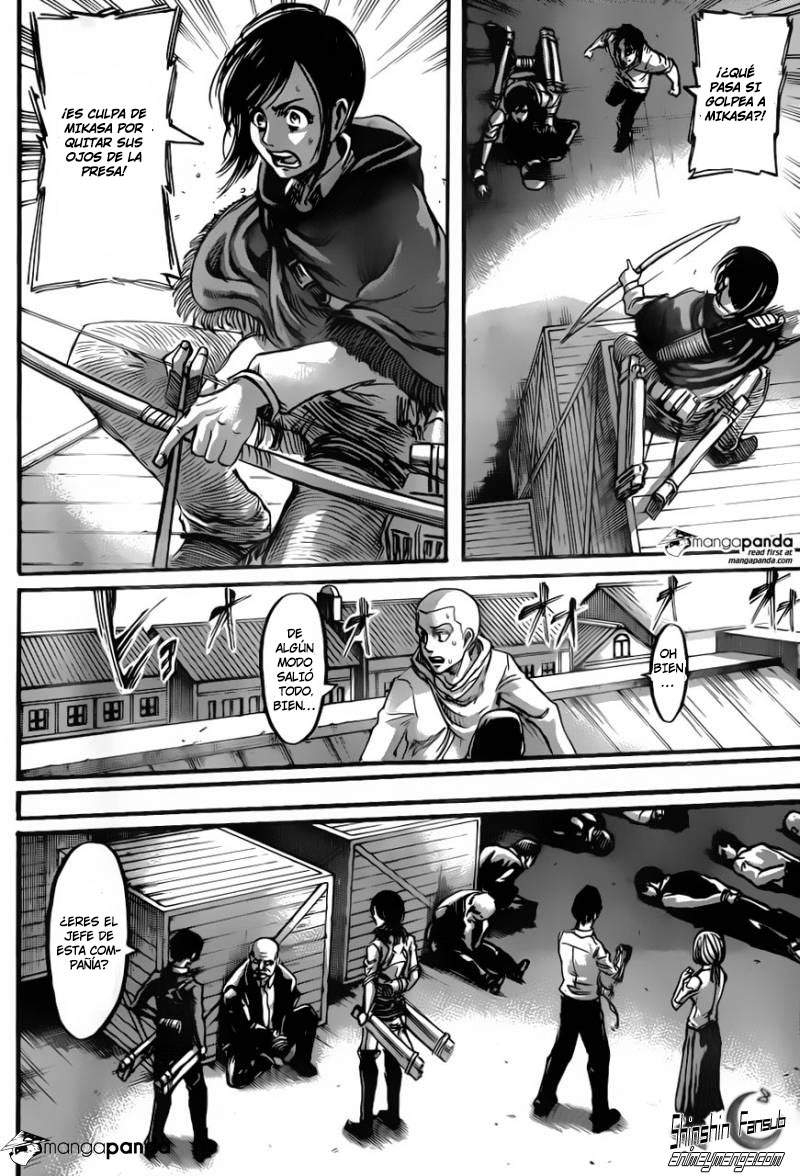 Read Shingeki no Kyojin es Manga Online