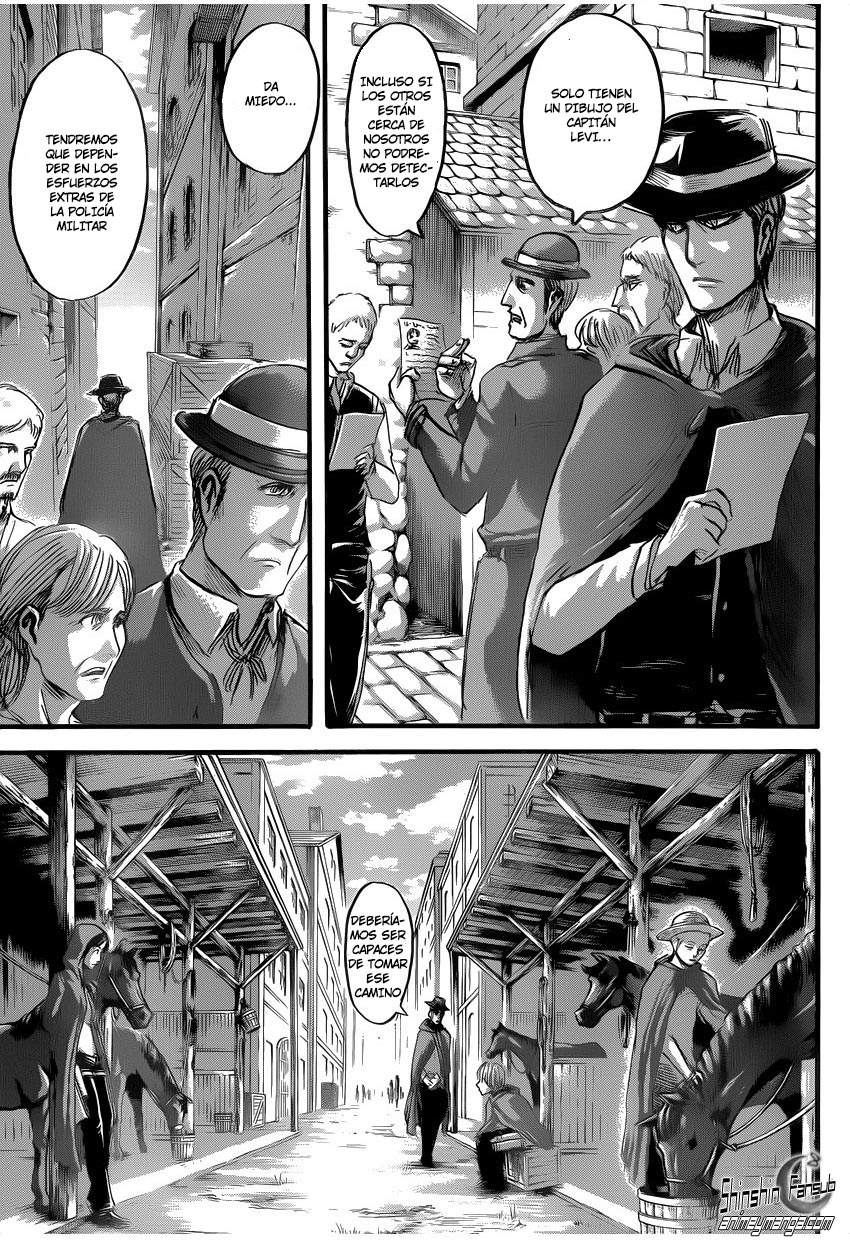 Read Shingeki no Kyojin es Manga Online