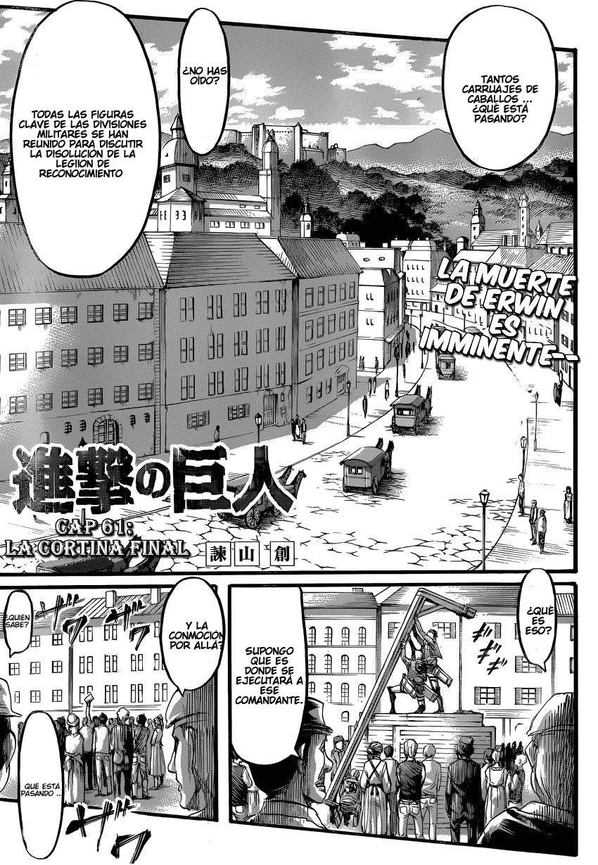 Read Shingeki no Kyojin es Manga Online