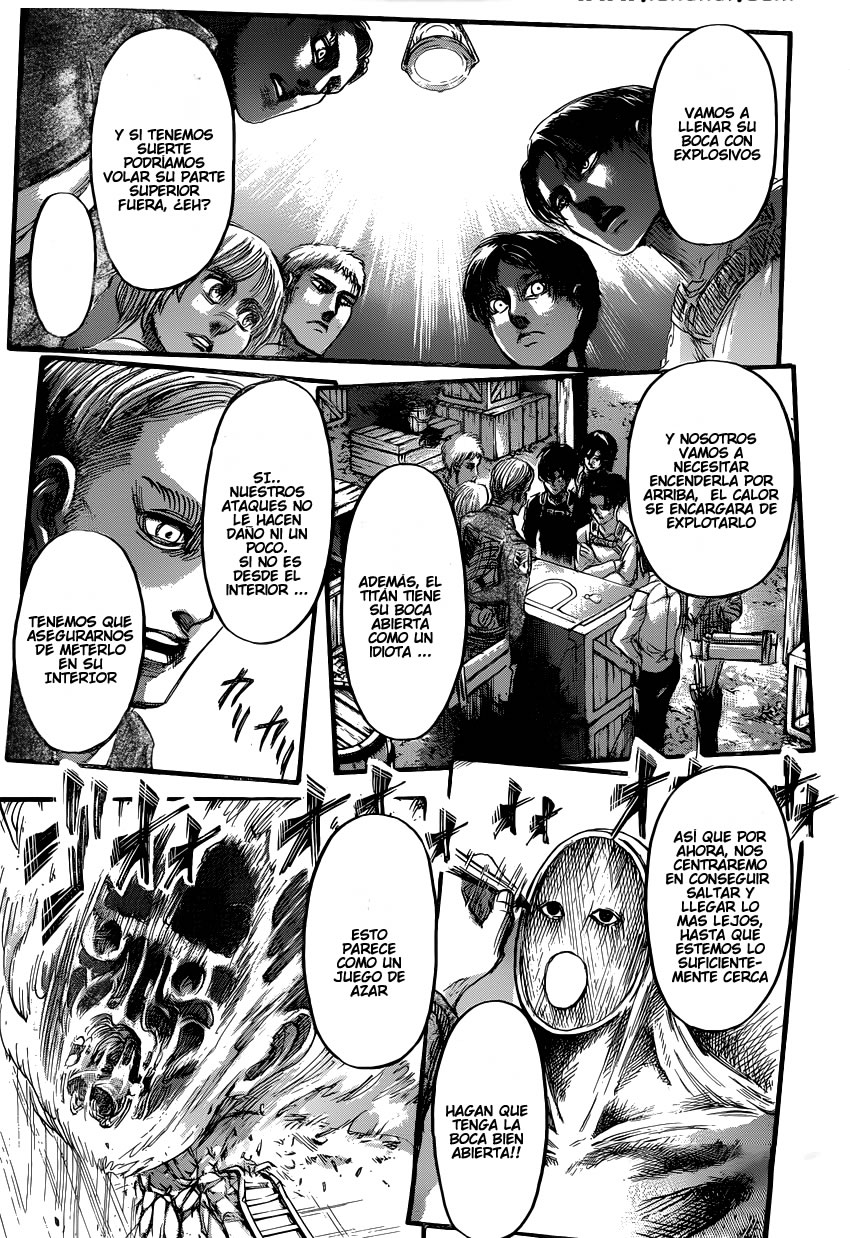Read Shingeki no Kyojin es Manga Online