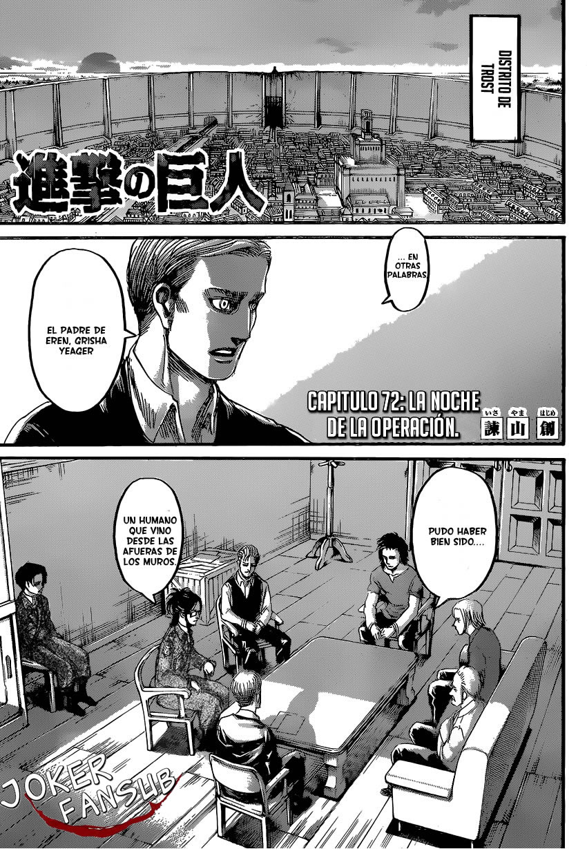 Read Shingeki no Kyojin es Manga Online