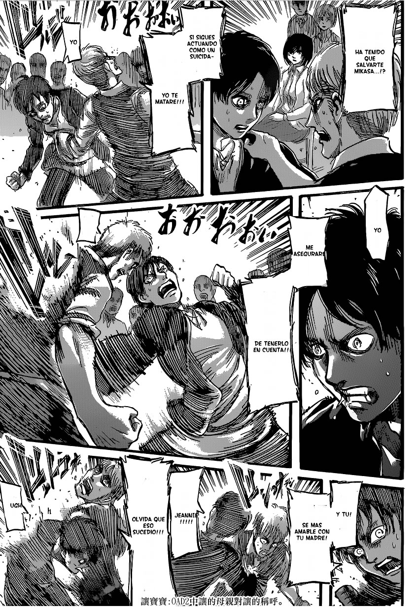 Read Shingeki no Kyojin es Manga Online