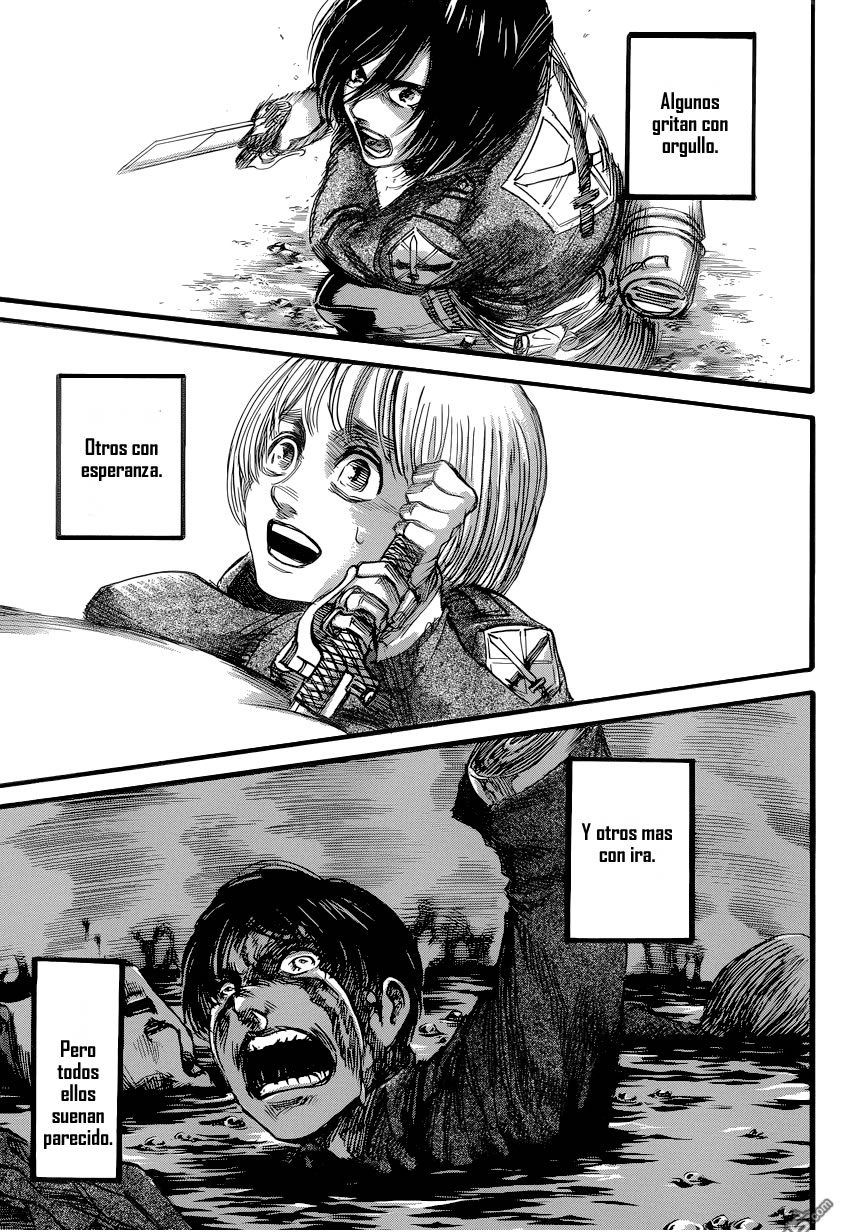 Read Shingeki no Kyojin es Manga Online