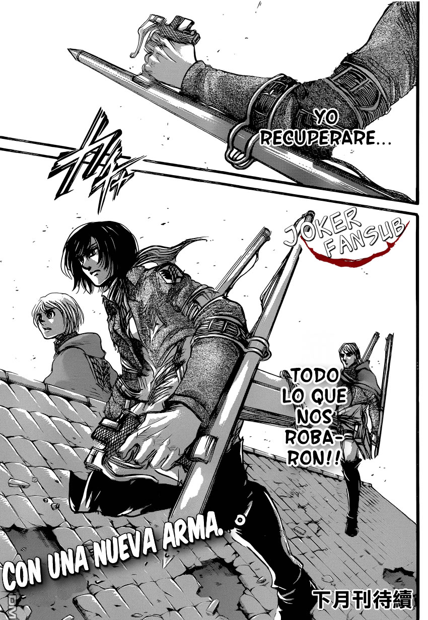 Read Shingeki no Kyojin es Manga Online
