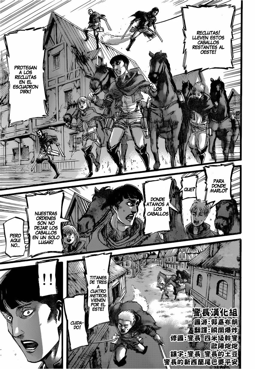 Read Shingeki no Kyojin es Manga Online