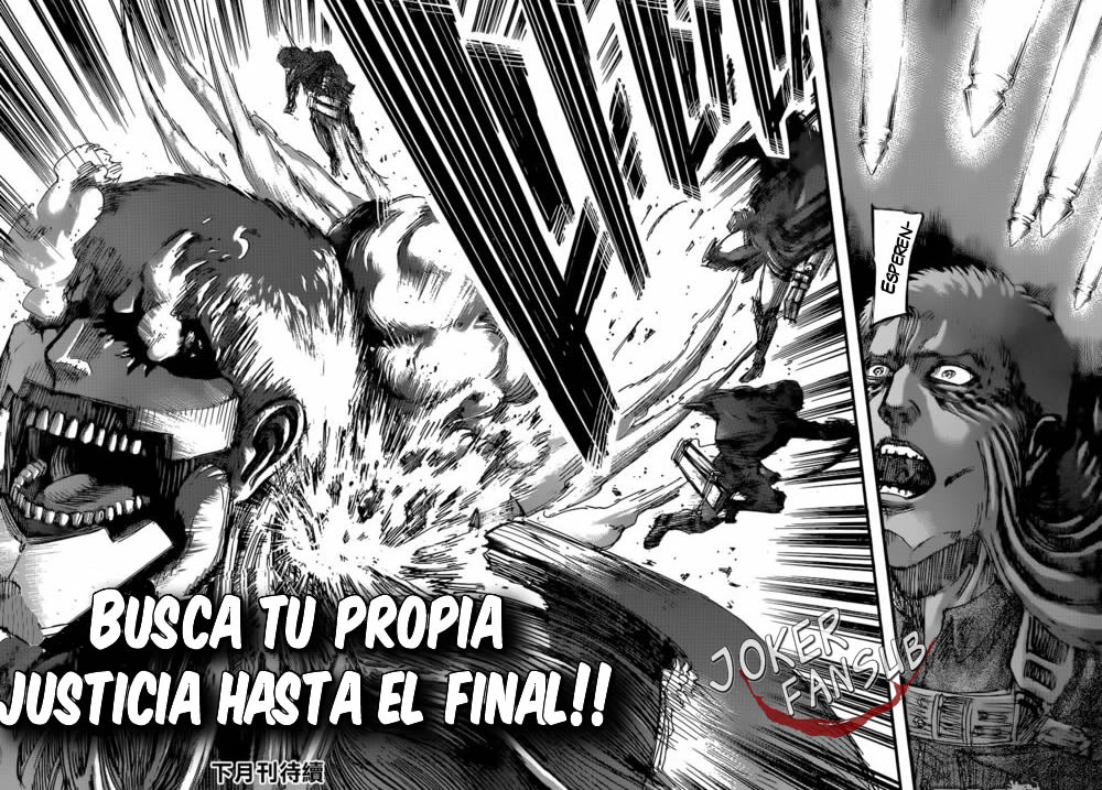 Read Shingeki no Kyojin es Manga Online