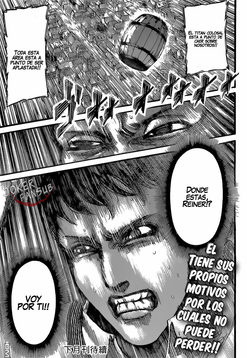 Read Shingeki no Kyojin es Manga Online