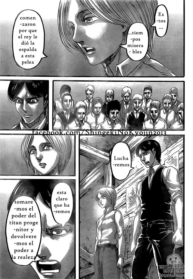 Read Shingeki no Kyojin es Manga Online
