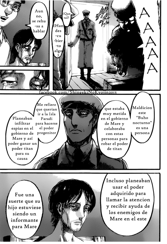 Read Shingeki no Kyojin es Manga Online