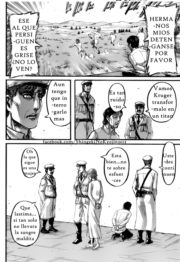 Read Shingeki no Kyojin es Manga Online