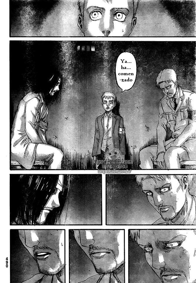 Read Shingeki no Kyojin es Manga Online