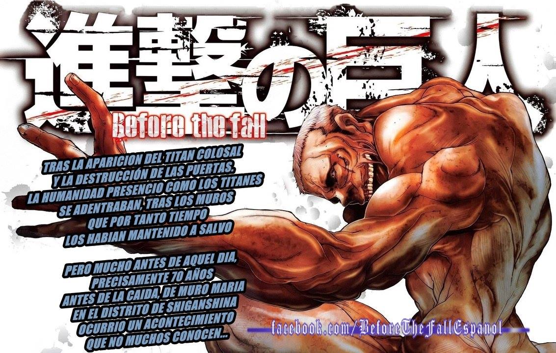 Read Shingeki no Kyojin_ Before The Fall es Manga Online