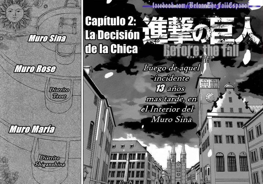 Read Shingeki no Kyojin_ Before The Fall es Manga Online