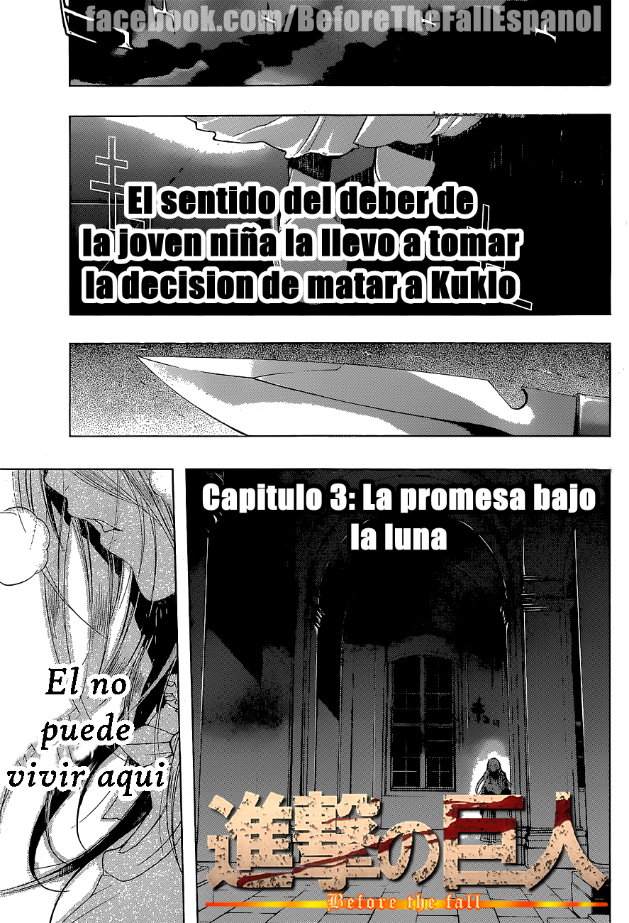 Read Shingeki no Kyojin_ Before The Fall es Manga Online