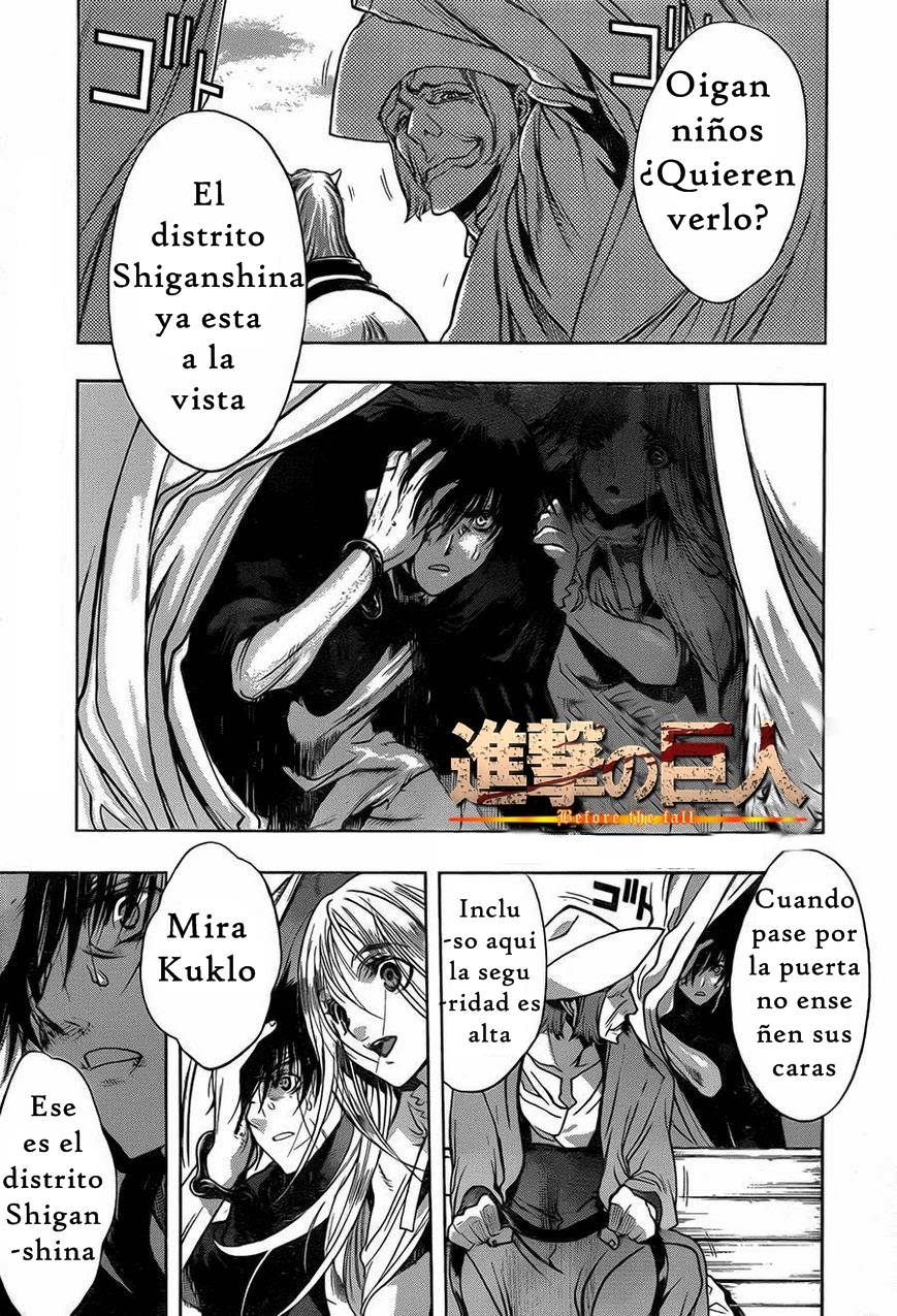 Read Shingeki no Kyojin_ Before The Fall es Manga Online