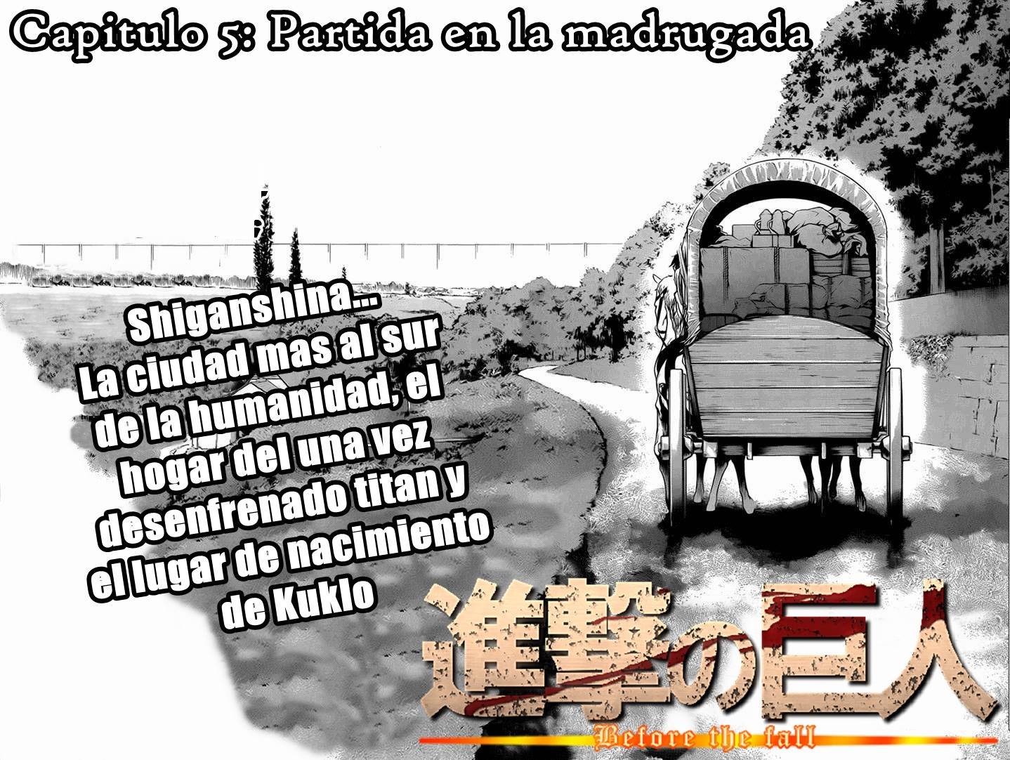 Read Shingeki no Kyojin_ Before The Fall es Manga Online