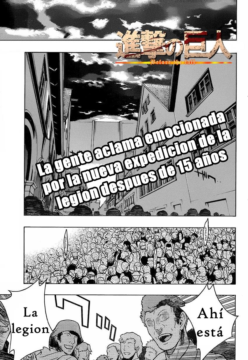 Read Shingeki no Kyojin_ Before The Fall es Manga Online