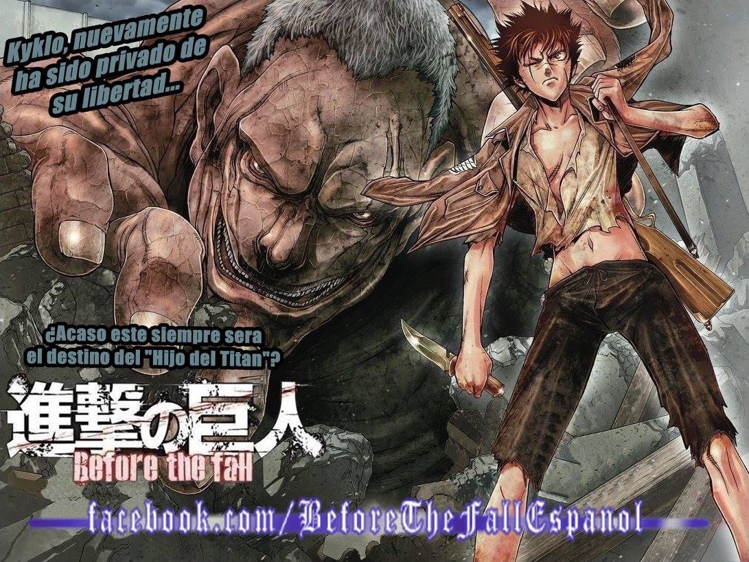 Read Shingeki no Kyojin_ Before The Fall es Manga Online