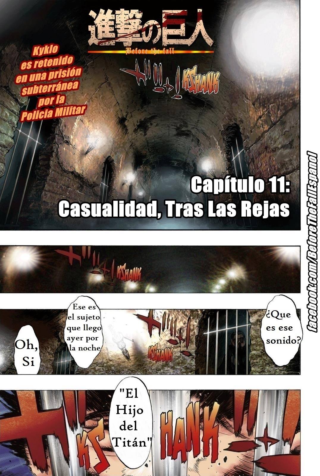 Read Shingeki no Kyojin_ Before The Fall es Manga Online