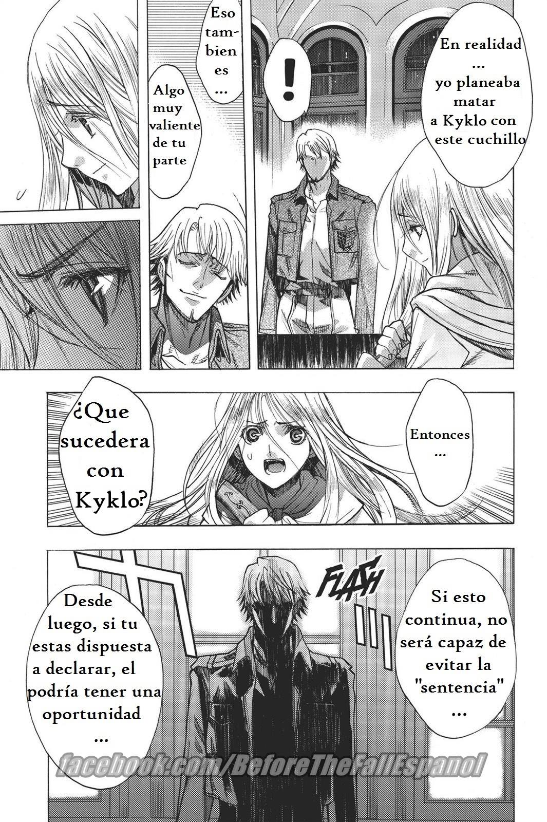 Read Shingeki no Kyojin_ Before The Fall es Manga Online