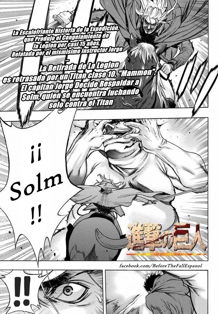 Read Shingeki no Kyojin_ Before The Fall es Manga Online