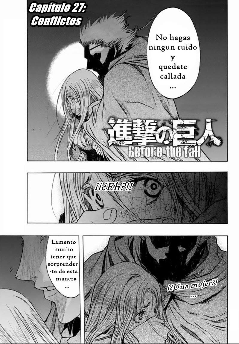 Read Shingeki no Kyojin_ Before The Fall es Manga Online