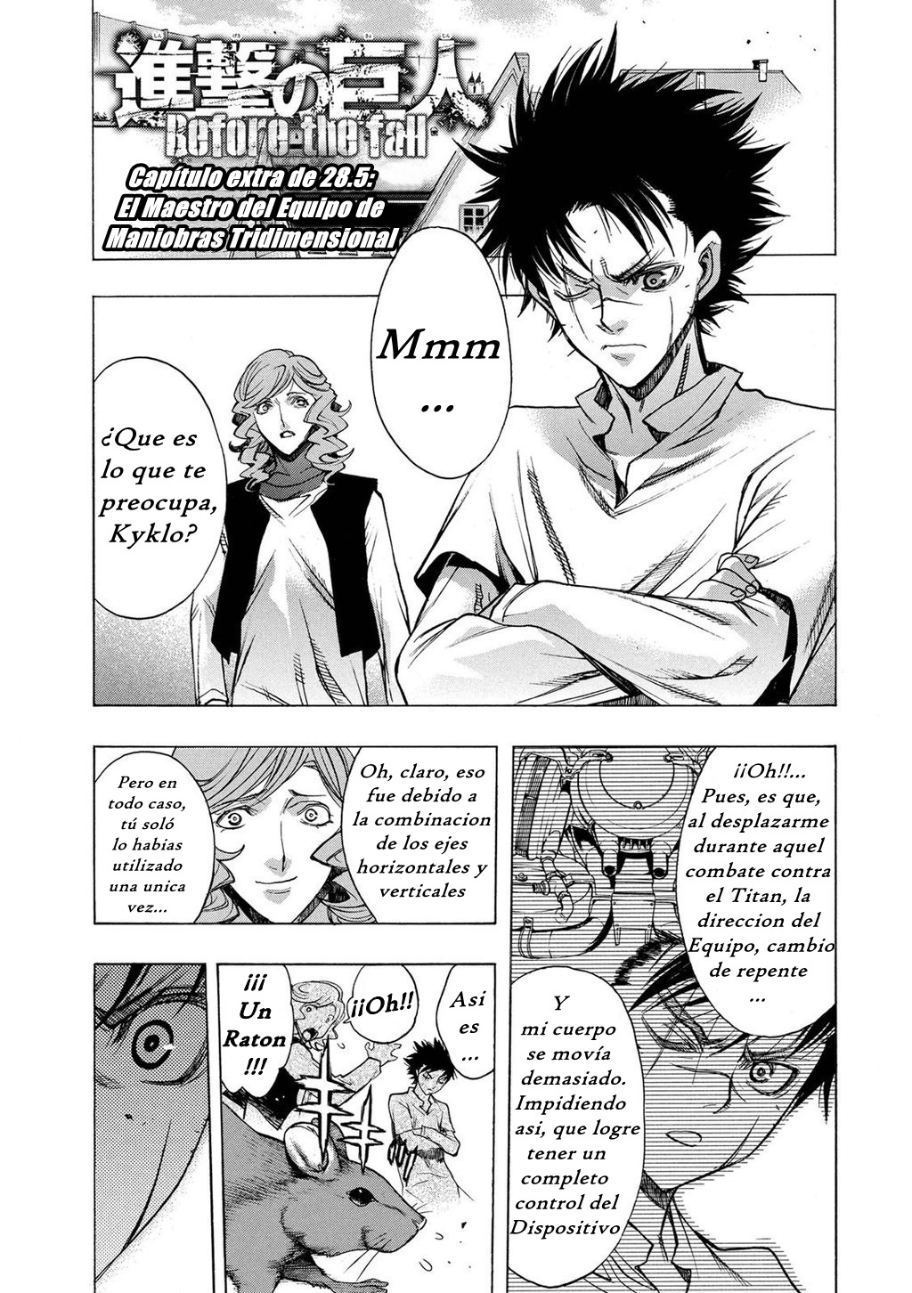 Read Shingeki no Kyojin_ Before The Fall es Manga Online